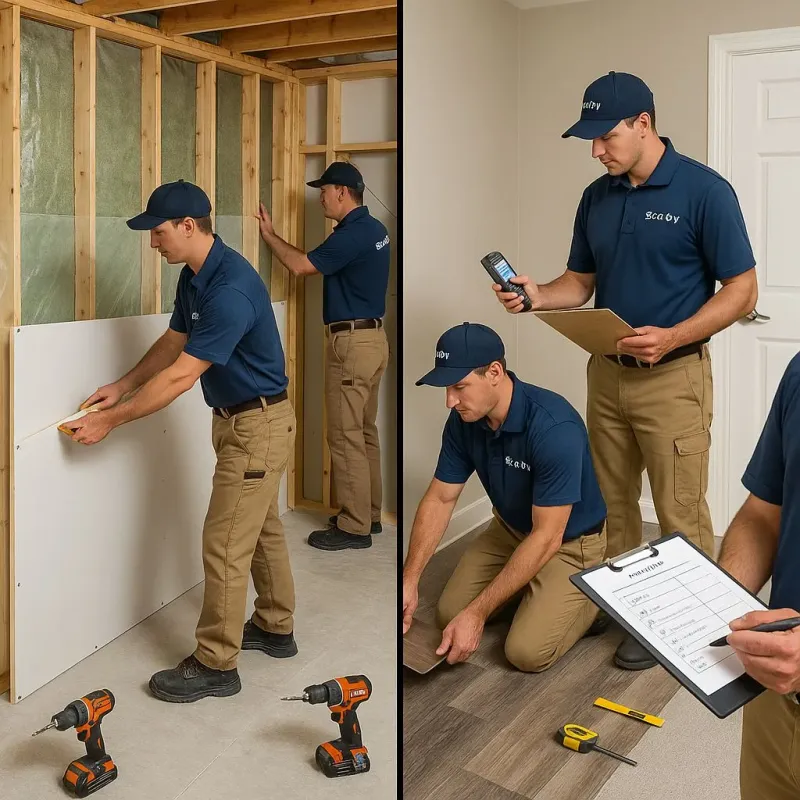 Repairs and Reconstruction process in Lancaster, NY
